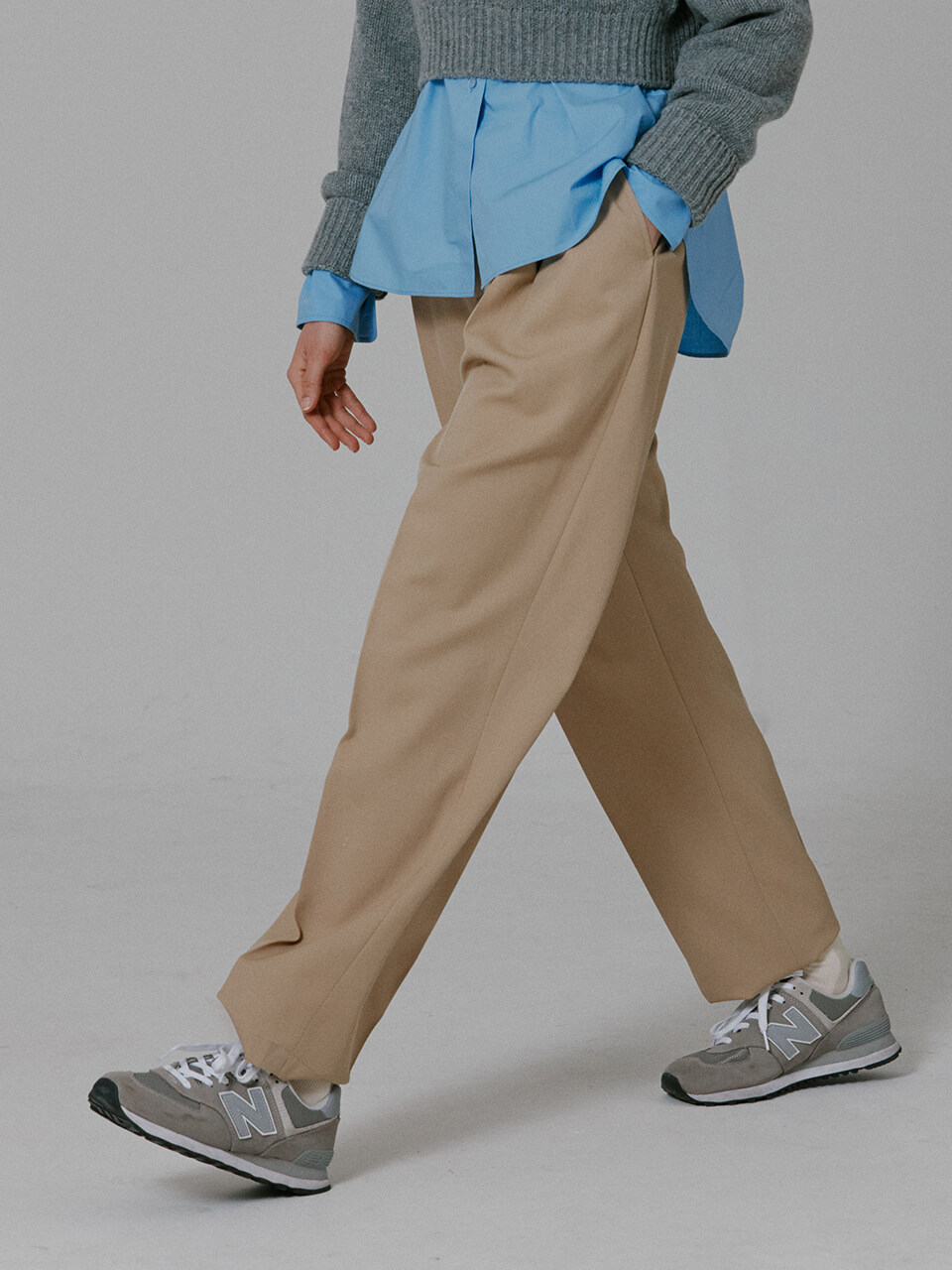 Simon Tapered Pants_Beige