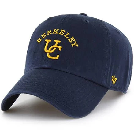 47 Brand UC Berkeley Arch and Interlocking UC Logo Twill Adjustable Cap