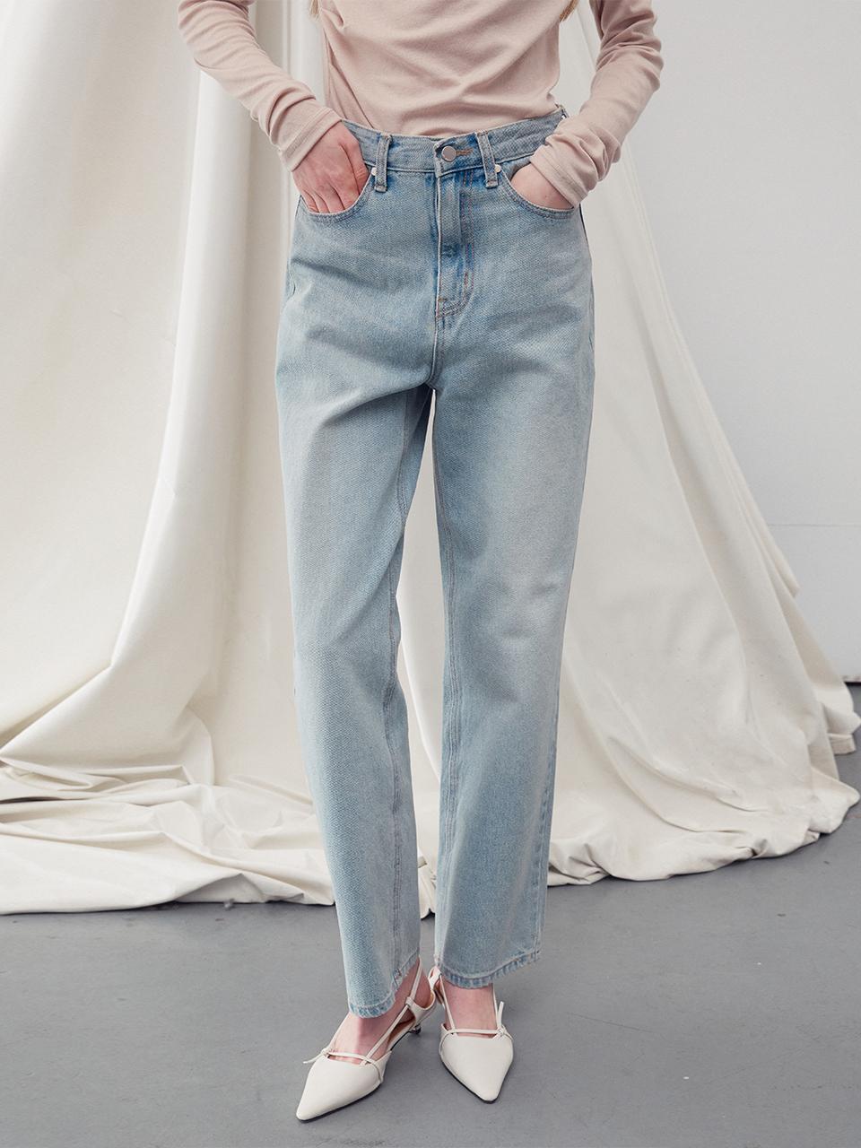 Straight Leg Denim Jean