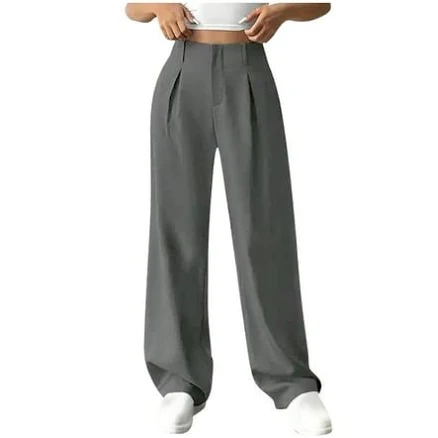 Women's High-Waisted Casual Dress Pants