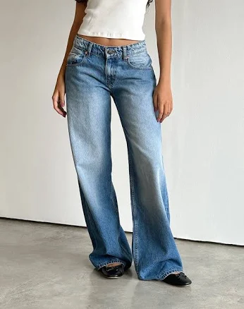 Oversized Roomy Extra Wide Low Rise Jeans