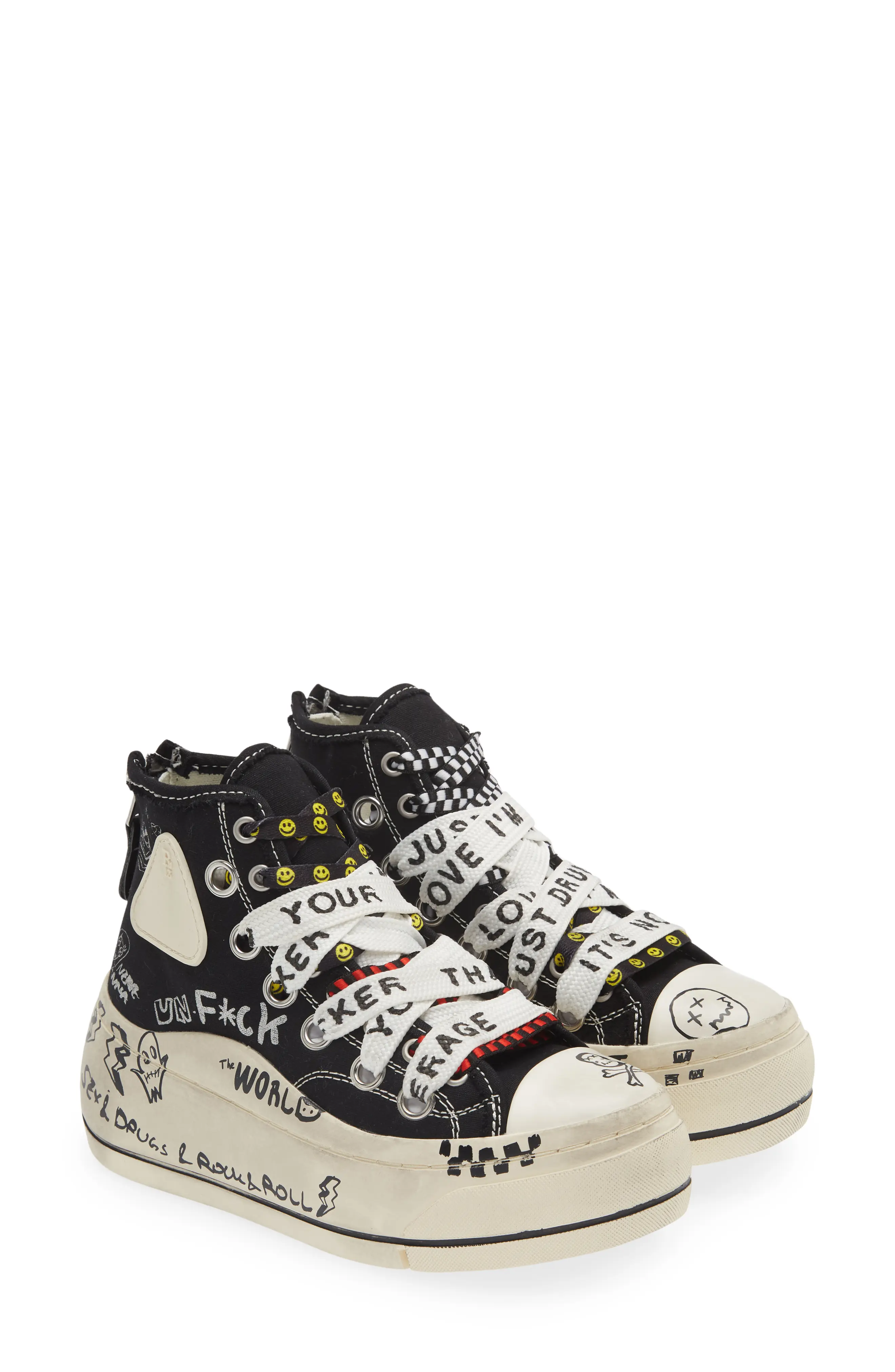 Double Grommet Kurt Sneakers