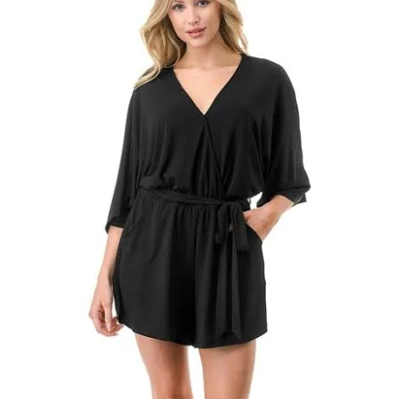Ariella Blouson Wide Sleeve Romper