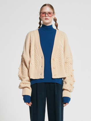 Long Sleeves Knit Cardigan