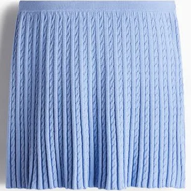 H&M Ladies Cable-Knit Skirt