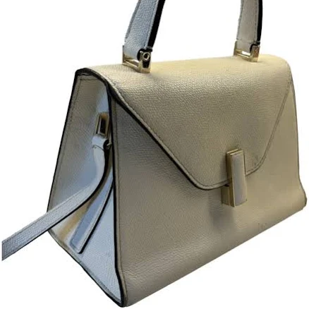 Valextra Iside Top Handle Mini Bag in Calf Leather
