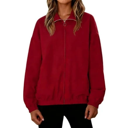 Women's High Neck Long Sleeve Elastic Hem Quick-Drying Sun Protection Jacket