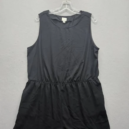 A.n.d E A W Y Women's Xxl Black Sleeveless Short Rompers