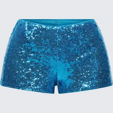 Sequin Sparkle Mini Shorts