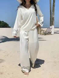 Women Two Pieces Outfits For Daily Wear Boho Vacation Outfits Women