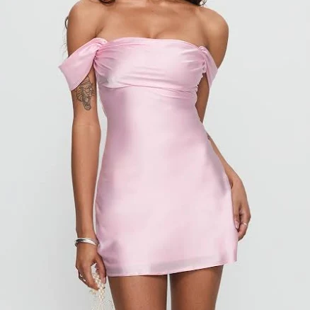 Princess Polly Off The Shoulder Mini Dress