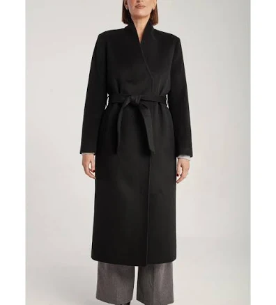 Women's Cashmere Belted Long Coat