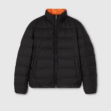 Gucci Reversible GG Nylon Zip Jacket