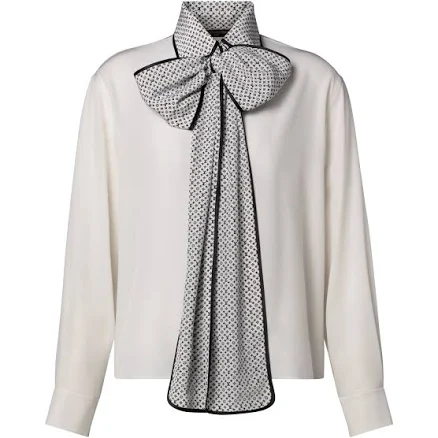 Louis Vuitton Monogram Collar Blouse
