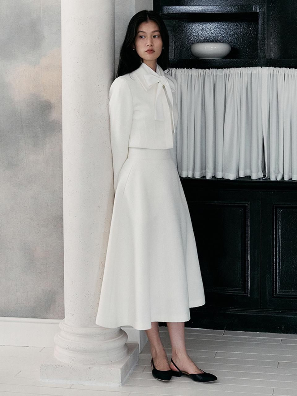 Cecilia Tweed Midi Skirt