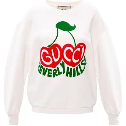 Gucci cherry print sweatshirt