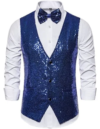 Men's Classic Single Breasted Three-Button Vest