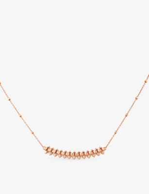 Clash de Cartier 18ct pink-gold necklace