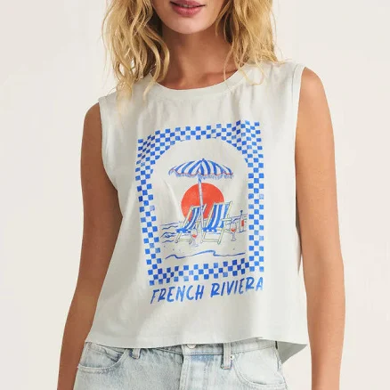 Z Supply Women's St. Tropez La Mer Tank Top