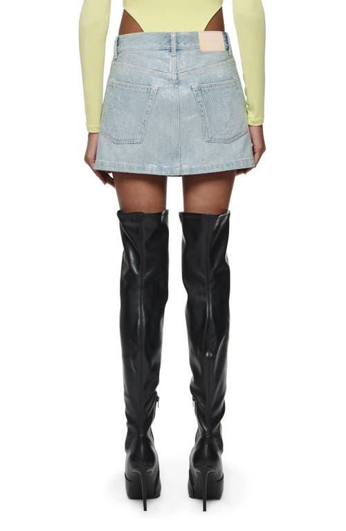 Hotfix Crystal Miniskirt