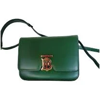 Burberry Small TB Leather Crossbody Bag
