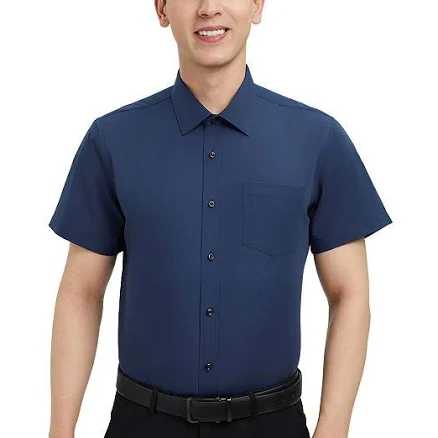 Men's Bespoke Slim Fit Poplin Dress Shirt