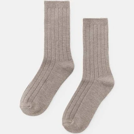 Zara Basic Ribbed Socks