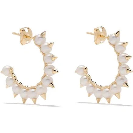 TASAKI 18kt yellow Gold Danger Tribe Earrings