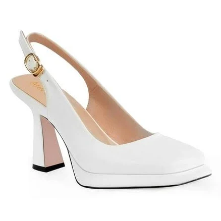 Ferwind Women's Slingback Sandal Pumps