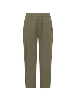 Panelled Straight-leg Trousers