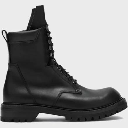 Rick Owens Army Lace-Up Boots