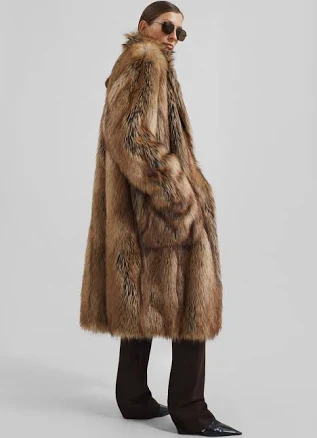 Rella Faux Fur Coat