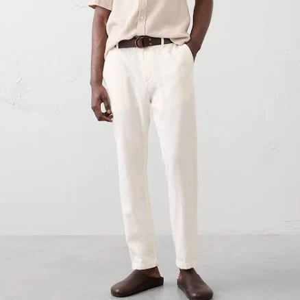 Men's Linen-Blend Pants