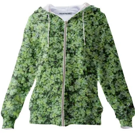 Clover Zip Up Hoodie