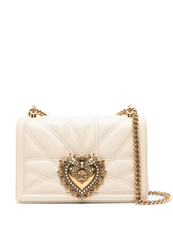 Medium Devotion Quilted Shoulder Bag