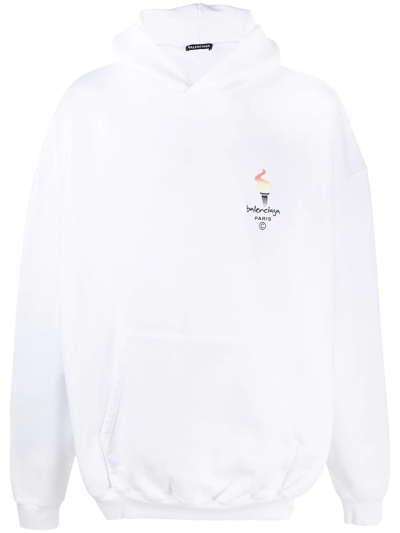Paris Olympics Embroidery Hoodie