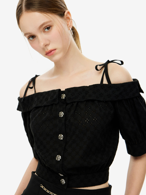Volume Sleeve Blouse