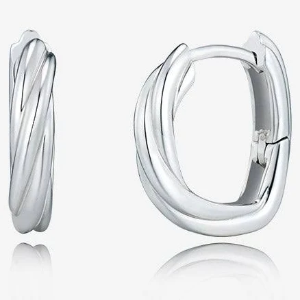Sélection. D Silver Earring