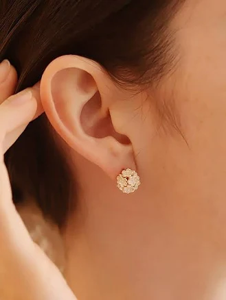 Dana Burton Allium Mini Earrings