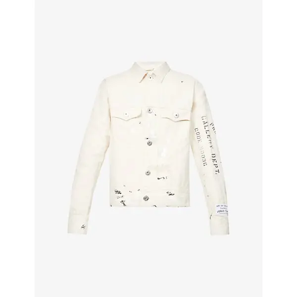 Logo-print Denim Jacket