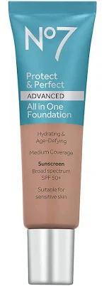 No7 Protect & Perfect Advanced All in One Foundation - YOU CHOOSE SHADE