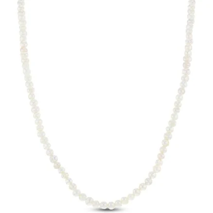 In Season Jewelry 925 Sterling Silver Freshwater Cultured Pearl Necklace