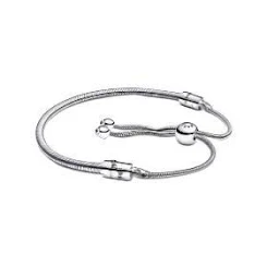Pandora Moments Snake Chain Slider Bracelet
