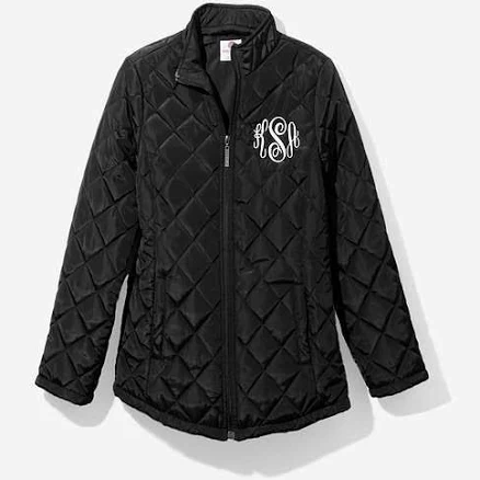 Monogrammed Puffer Jacket