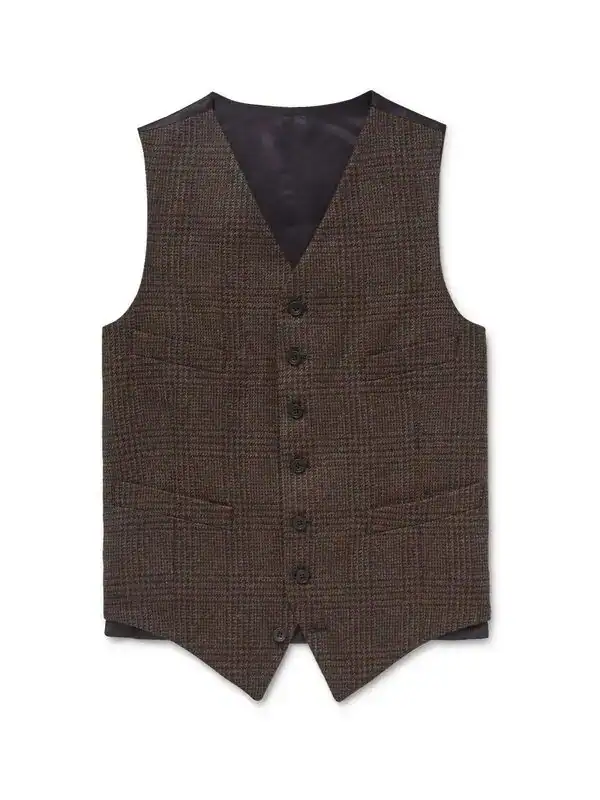 Prince of Wales Checked Waistcoat