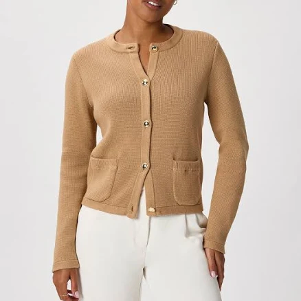 Quince Women's Organic Cotton Sweater Jacket