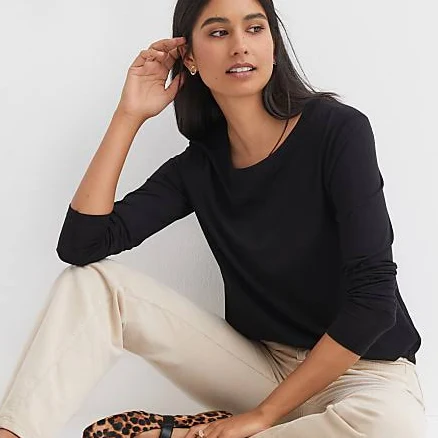 Women's Loft Long Sleeve Everyday T-Shirt