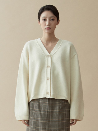 V.cashmere Knit Cardigan