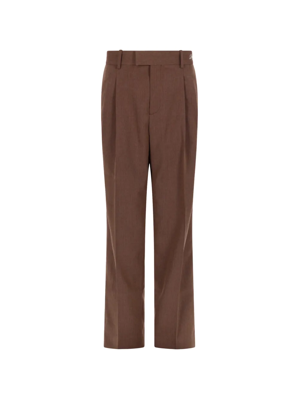 Pressed-crease Tailored Trousers