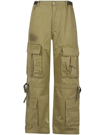 Julian Canvas Cargo Trousers